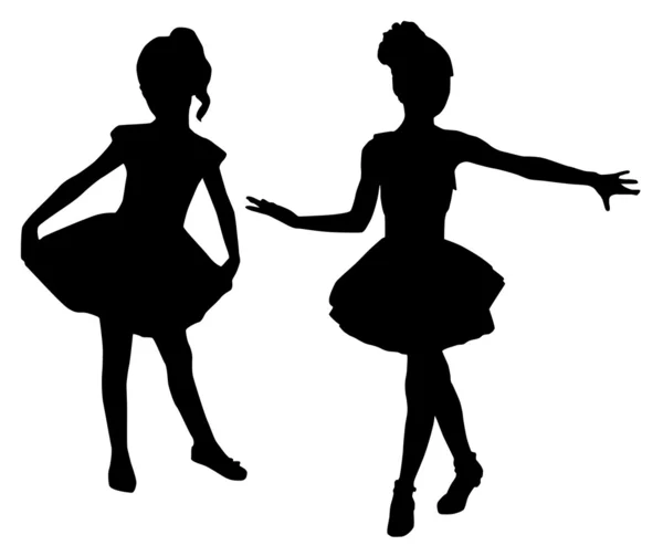 Małe ballerinas — Wektor stockowy