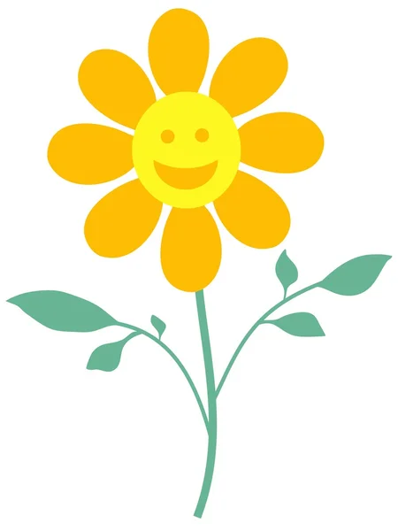 Happy flower — Stock Photo, Image