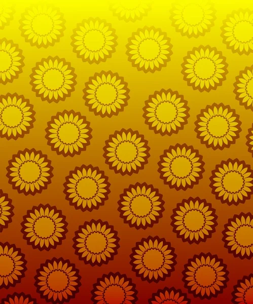 Tło słonecznika — Zdjęcie stockowe