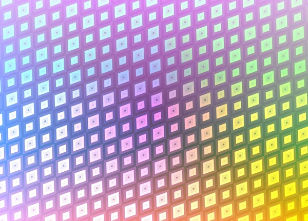 Retro disco squares — Stock Photo, Image