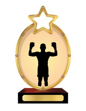 Boxing Trophy clipart