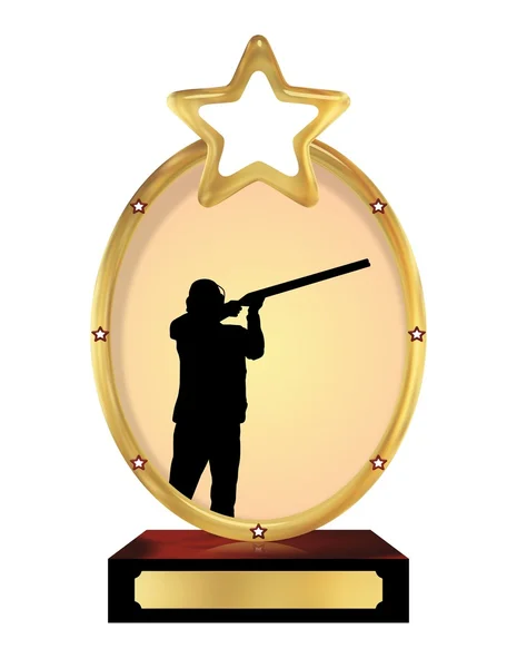Shooting Trophy — Stock Photo, Image