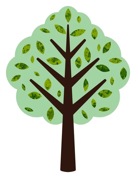 Baum-Illustration — Stockfoto