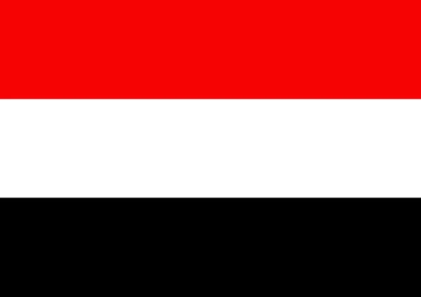 Jemen-Flagge — Stockfoto