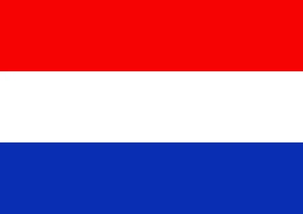 Σημαία της Ολλανδίας — Φωτογραφία Αρχείου