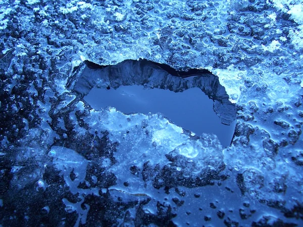 Ice çukur — Stok fotoğraf