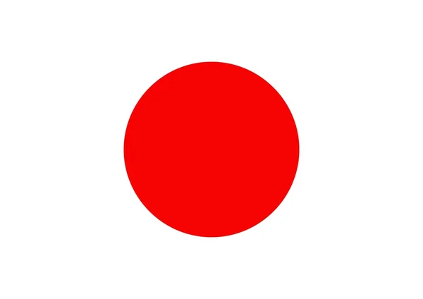 Japonya bayrağı — Stok fotoğraf