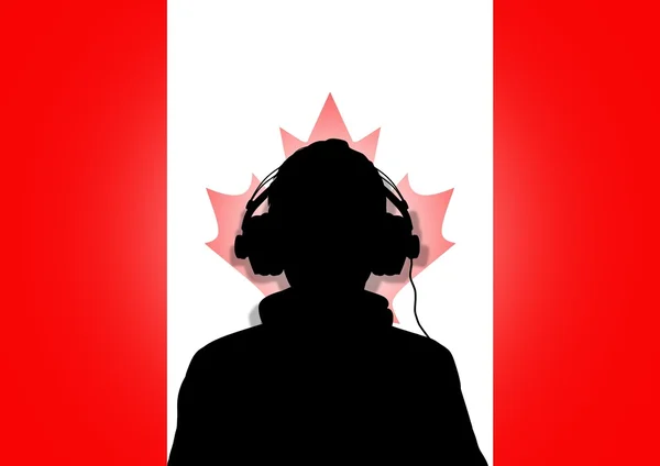 Kanada musik — Stockfoto