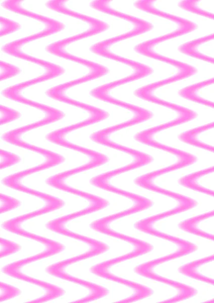 粉红白波 — 图库照片