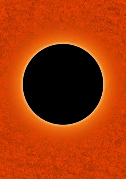 Eclissi solare — Foto Stock