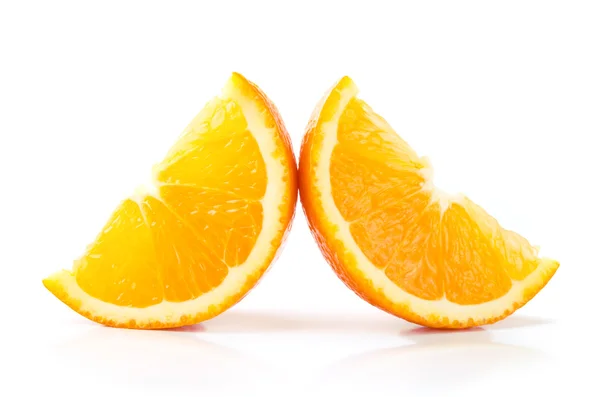 İki dilim portakal. — Stok fotoğraf
