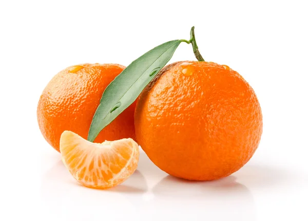 Fruta fresca de mandarina — Foto de Stock