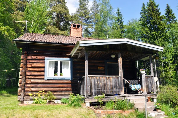 Casa velha na Suécia — Fotografia de Stock