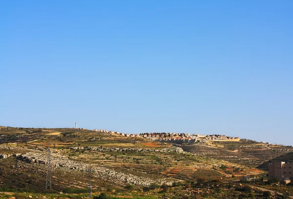 Neve Daniel assentamento comunitário em Gush Etzion — Fotografia de Stock