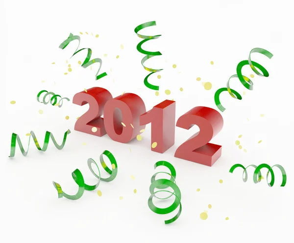 С Новым 2012 годом — стоковое фото