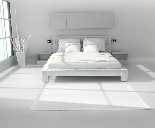 Camera da letto interno — Foto Stock