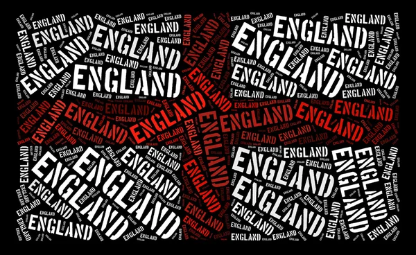 Flagi narodowej Anglii — Zdjęcie stockowe