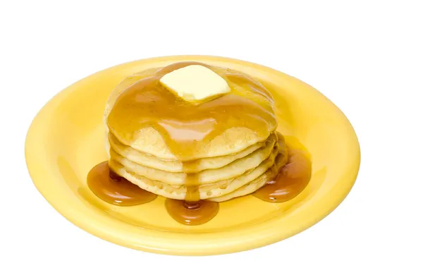 Pancakes Isolated — Stock Photo, Image