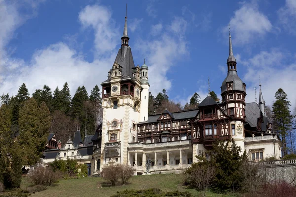 Visa peles Castle, sinaia Rumänien — Stockfoto