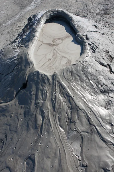 Muddy Volcanoes close-up, Romania Buzau — Stock Photo, Image