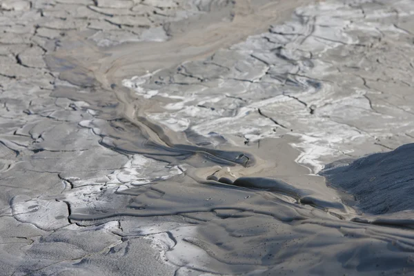 Muddy Volcanoes close-up, Romania Buzau — Zdjęcie stockowe