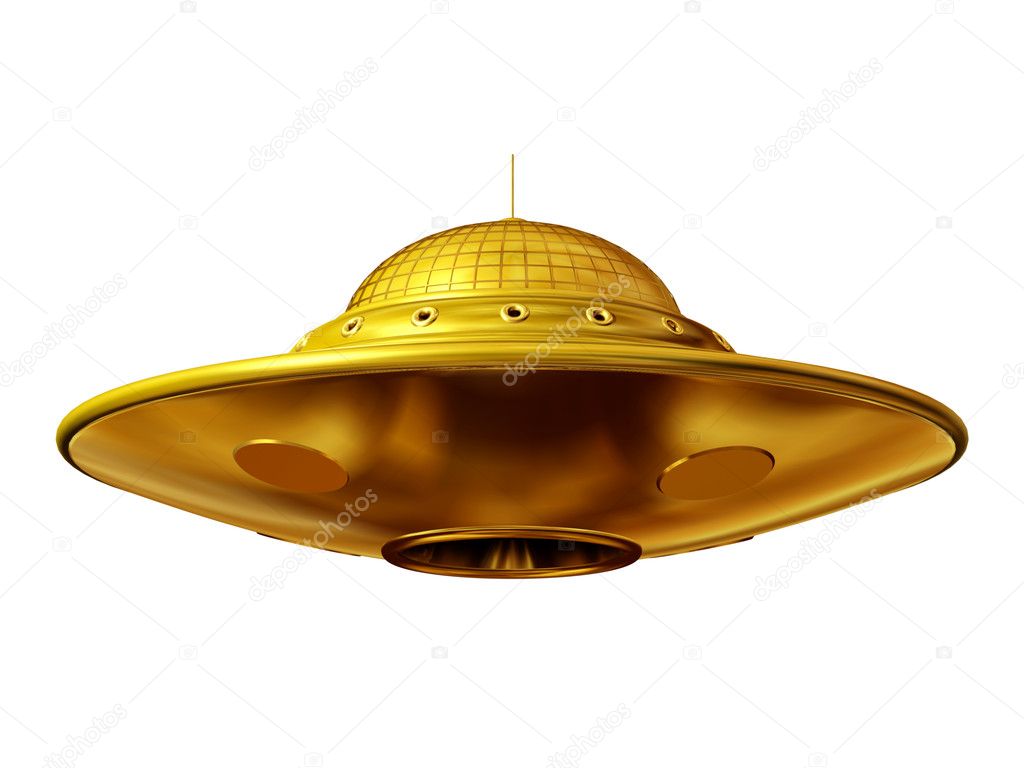 Golden UFO