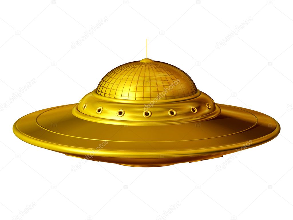 Golden UFO