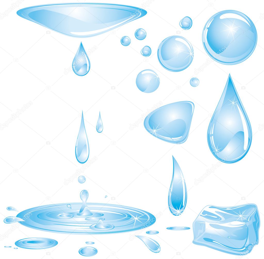 Water Forms — Stock Vector © Pilart 8439841