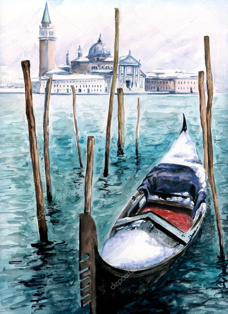 Gondola in winter