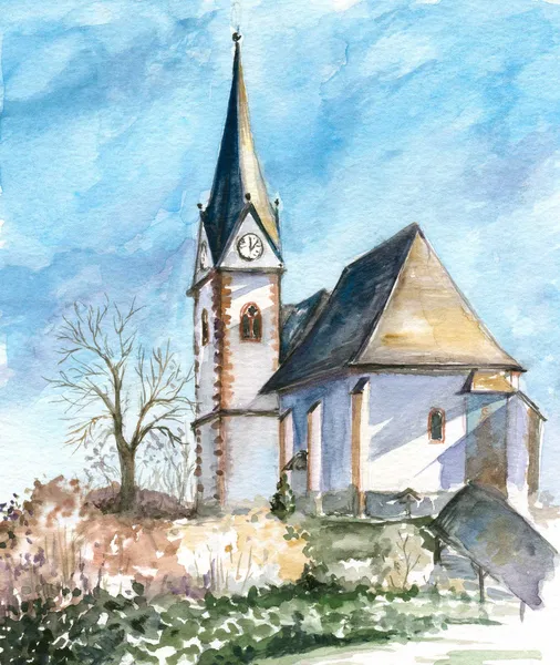 Церковь — стоковое фото