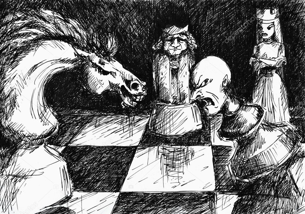 Chess Battle Stock Photo By ©deepgreen 8414743