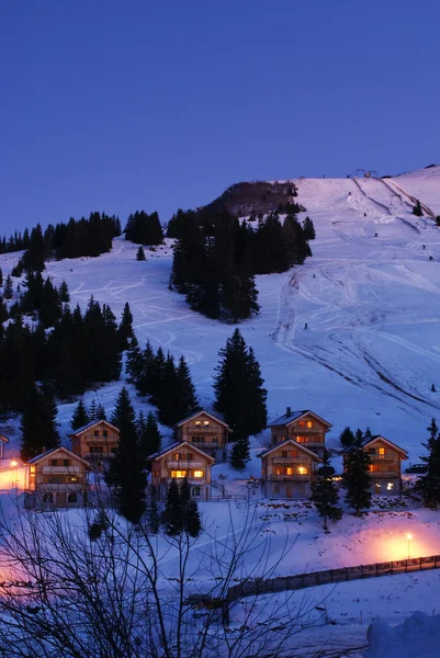 Ski resort — Stockfoto