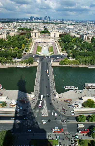 Вид на Париж — стоковое фото