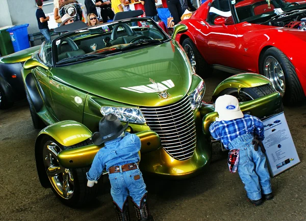 American cars show — Stock Photo, Image