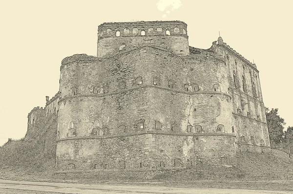 Изображение старой крепости — Stockfoto