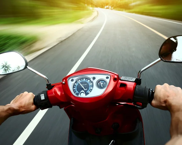 Motociclista — Fotografia de Stock