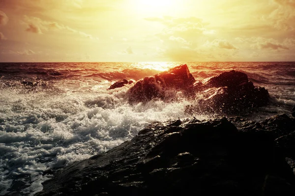 Rocks n sea — Stock Photo, Image