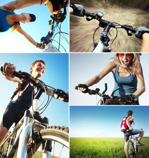 Zestaw rower — Zdjęcie stockowe