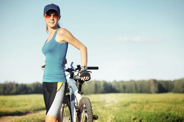 Radfahrer — Stockfoto