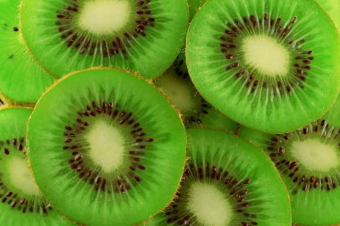 Kiwi slices clipart