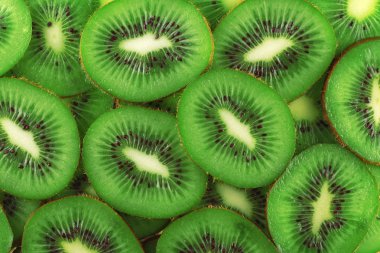 Kiwi slices clipart