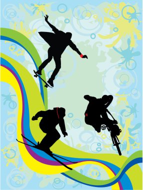 Sport illustration clipart