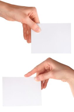 Blank paper clipart