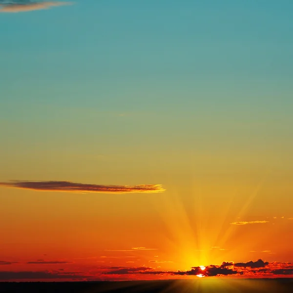 Sonnenaufgang — Stockfoto