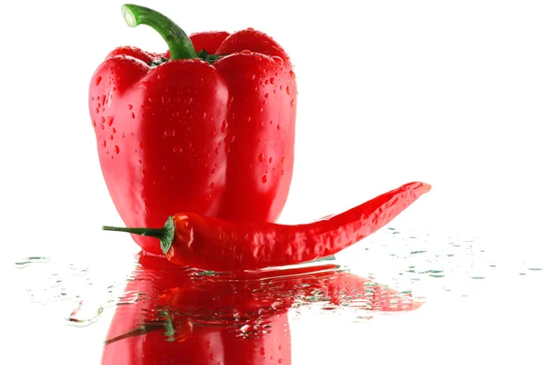 Kinds of peppers — Stock Photo, Image