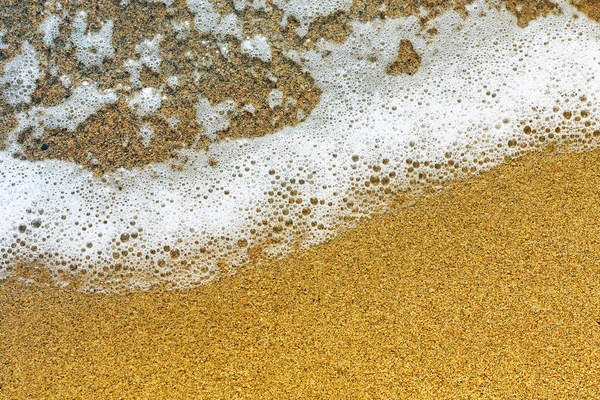 Sand and wave — Stock Photo, Image