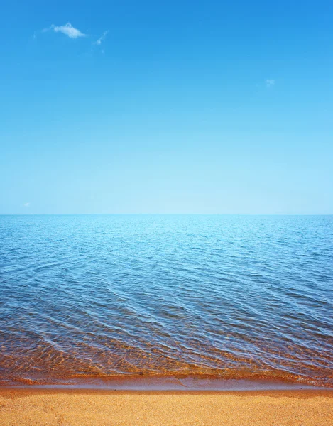 Θάλασσα άμμο — Φωτογραφία Αρχείου