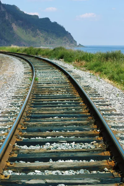 Spoorweg — Stockfoto