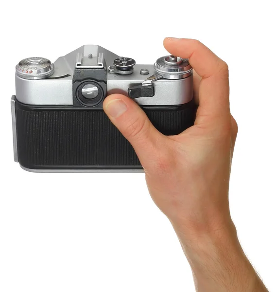 Плівковою камерою — стокове фото