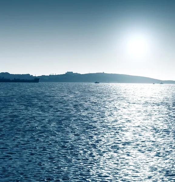 배와 바다 하버 — 스톡 사진